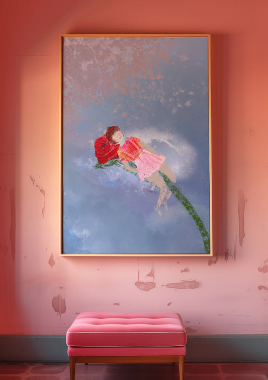 Dreamy Pink Feminine Wall Art