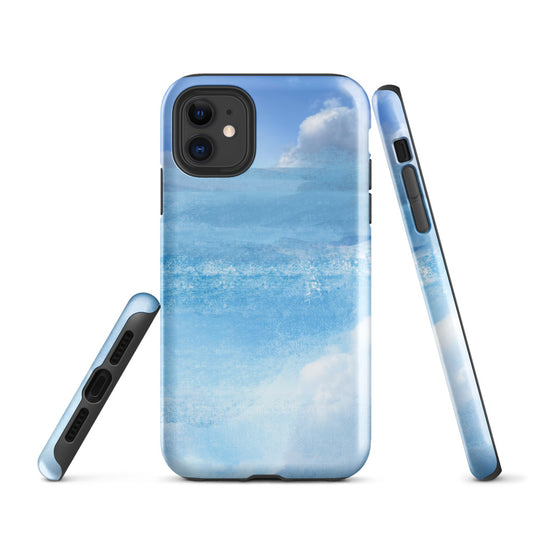 Sea & Sky iPhone Case – Dreamy Ocean Horizon Tough Cover