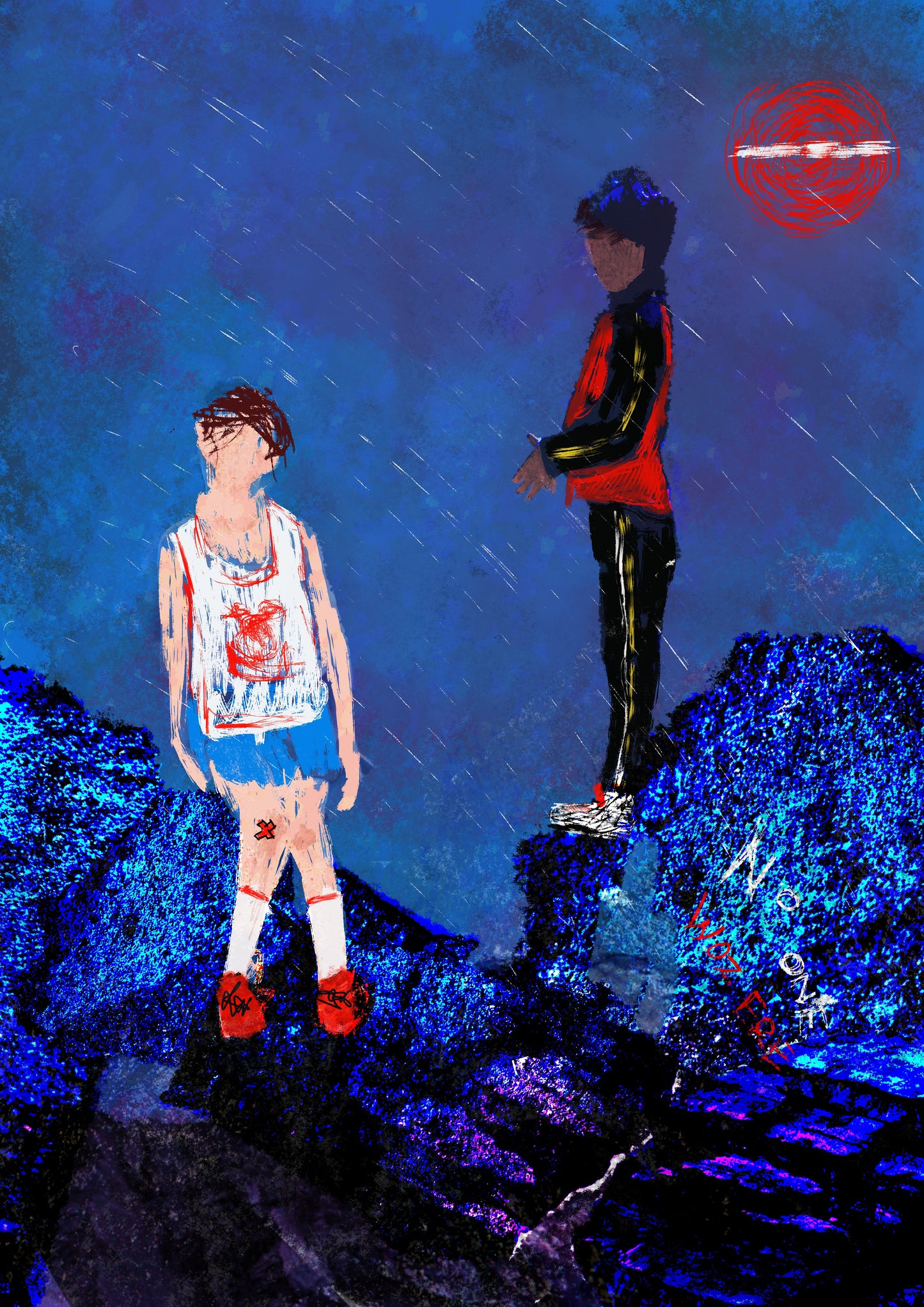 Urban Childhood Illustration Card / Postcard