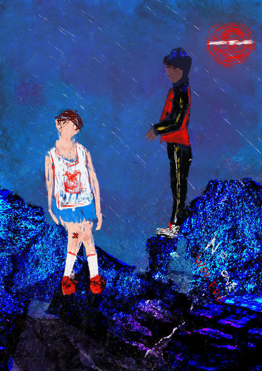 Urban Childhood Illustration Card / Postcard